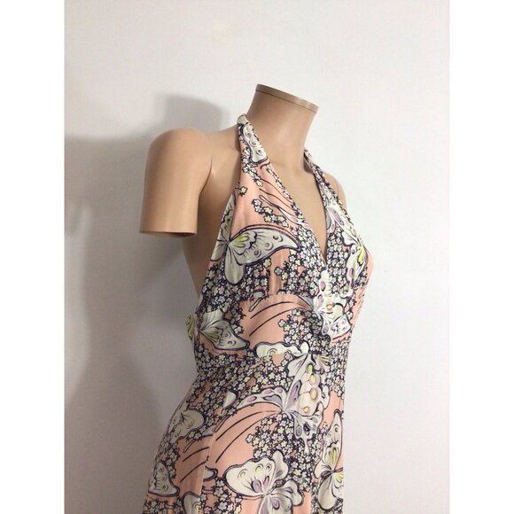 Paul & Joe Butterfly Maxi Dress Made in France Womens 38 - Picture 6 of 7